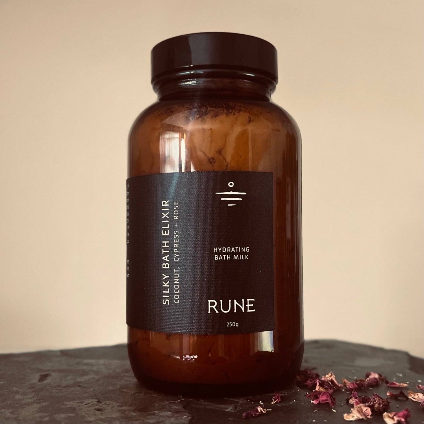 SILKY BATH ELIXIR | Hydrating Bath Milk with Coconut, Cypress & Rose