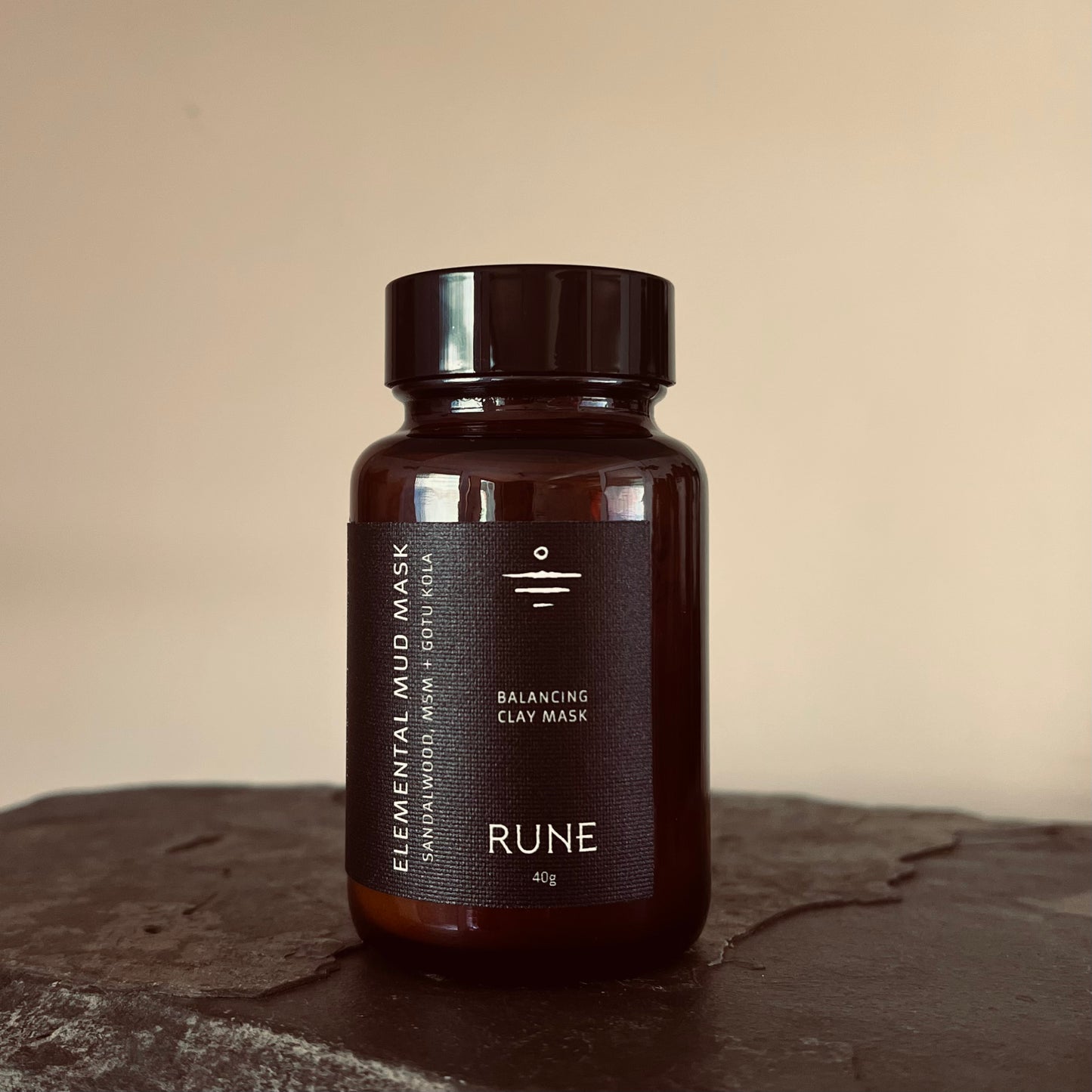 ELEMENTAL MUD MASK | Balancing Clay Mask with Gotu Kola, MSM + Sandalwood